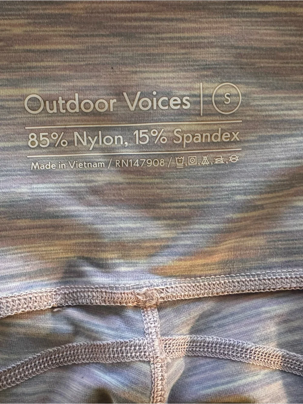 Outdoor Voices workout leggings